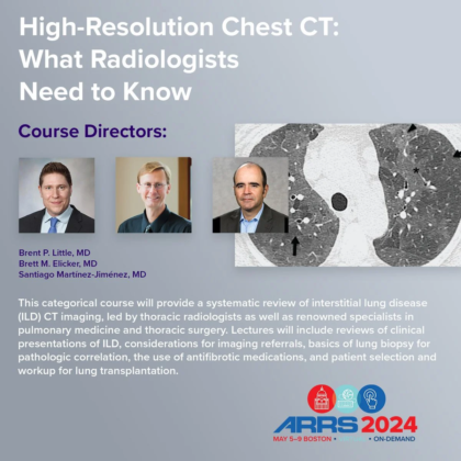 High-Resolution Chest CT: What Radiologists Need To Know