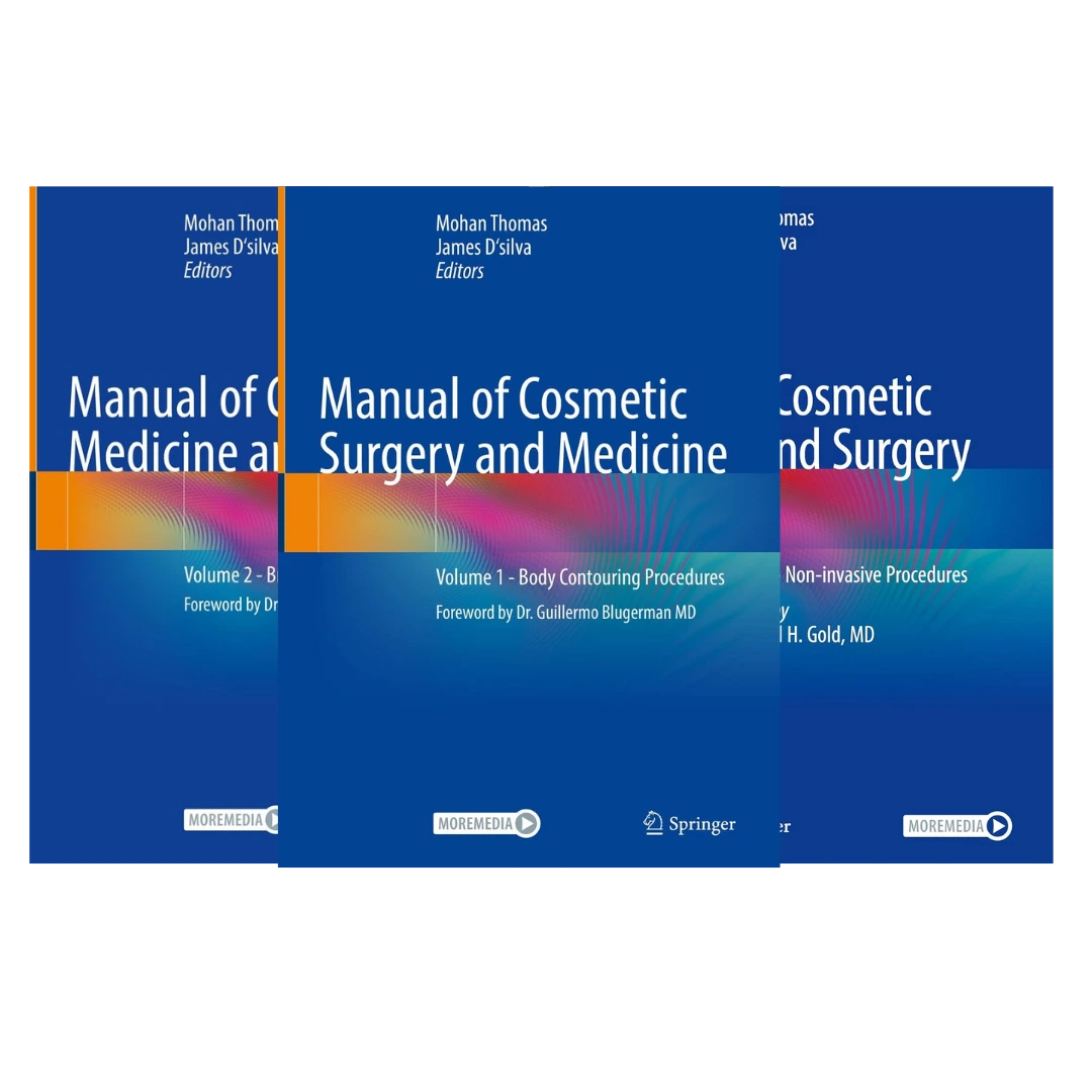 Manual of Cosmetic Surgery and Medicine Volumes 1-3